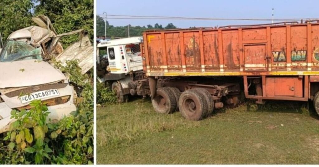 Chaibasa Road Accident : हाटगम्हरिया में ट्रेलर और कार की भिड़ंत, तीन की मौत, दो की हालत नाजुक
